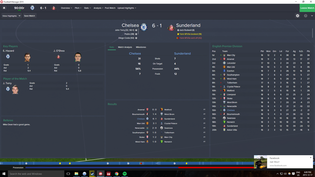 jamesthespud's tweet photo. I'll do the job Roman! @ChelseaFC #Iamthespecialone #ineedajob #chelseamanager #JoseMourinho #fm15 #2game2wins https://t.co/lmFoBIjaoc