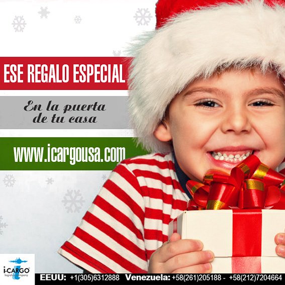 icargousa's tweet photo. ¿Compraste en EEUU el regalo para tus hijos? Nosotros lo llevamos hasta la puerta de tu casa. https://t.co/2Wvel8ukdy