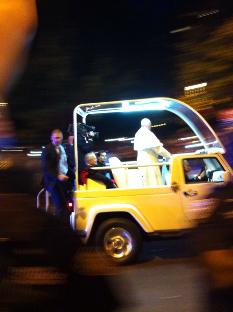 Happy Birthday to Pope Francis here\s a photo of your time in Philly this past year 