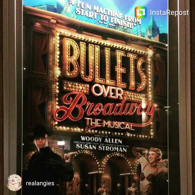 Angie's is excited to be at the world famous <a href="/Pantages/">Hollywood Pantages</a>  the month of January for Bullets over Broadway