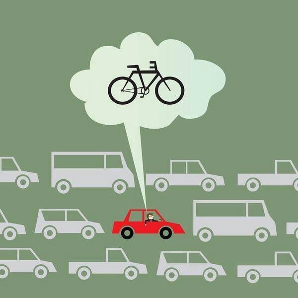 manzanocycles's tweet image. ¿Cómo es posible que hay quien prefiera pasar dos horas sentado en el tráfico a media hora en bici?  
Absurdo