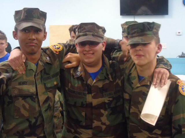 Bryce Schenkenberg was promoted to YM SGT