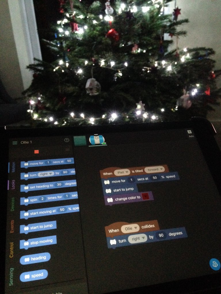 MattWarne's tweet image. Using #Tickle app to programme @Sphero A great addition to our Computing curriculum - complete engagement