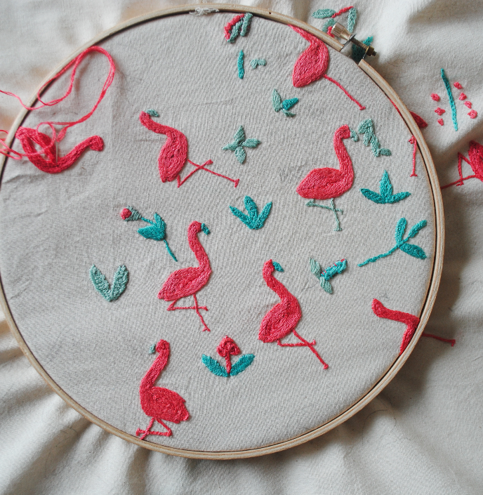 El bordado me inspira, me apasiona y me encanta. #handembroidery #bordados #handmade bit.ly/1mqdSmG