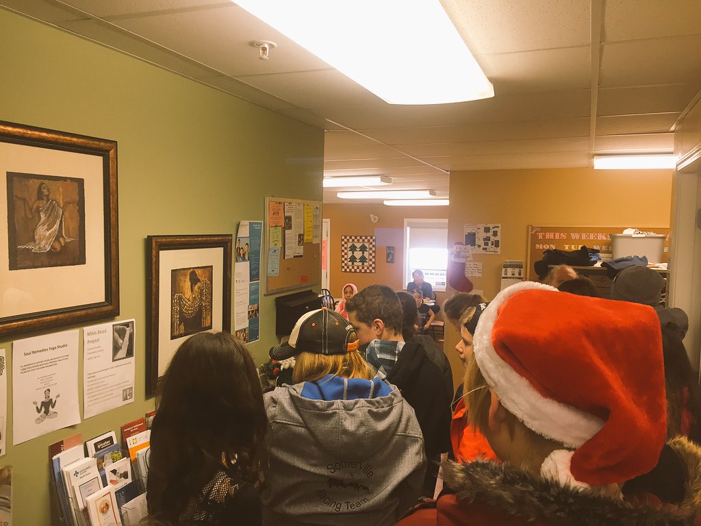 ShawnGrassroots's tweet photo. @StMarysSexsmith on route delivering presents. #gpcsd #socialjustice #blessed #merrychristmas https://t.co/Dma3hWm93V