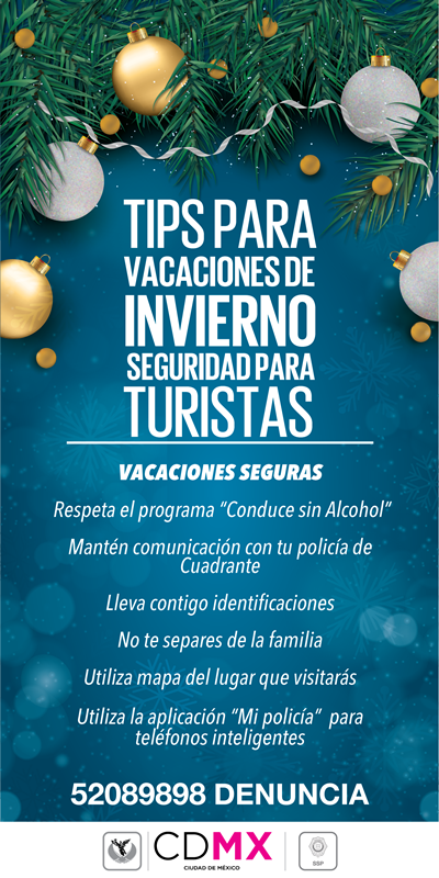 UCS_GCDMX's tweet photo. #TipsSSPDF Si usted piensa visitar la #CDMX en estas fechas le sugerimos siga estas simples recomendaciones. https://t.co/Luj6jNwR80