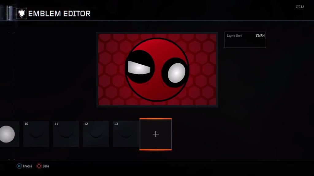 BO3_Emblems_'s tweet image. Just finished Dead pole emblem🔋