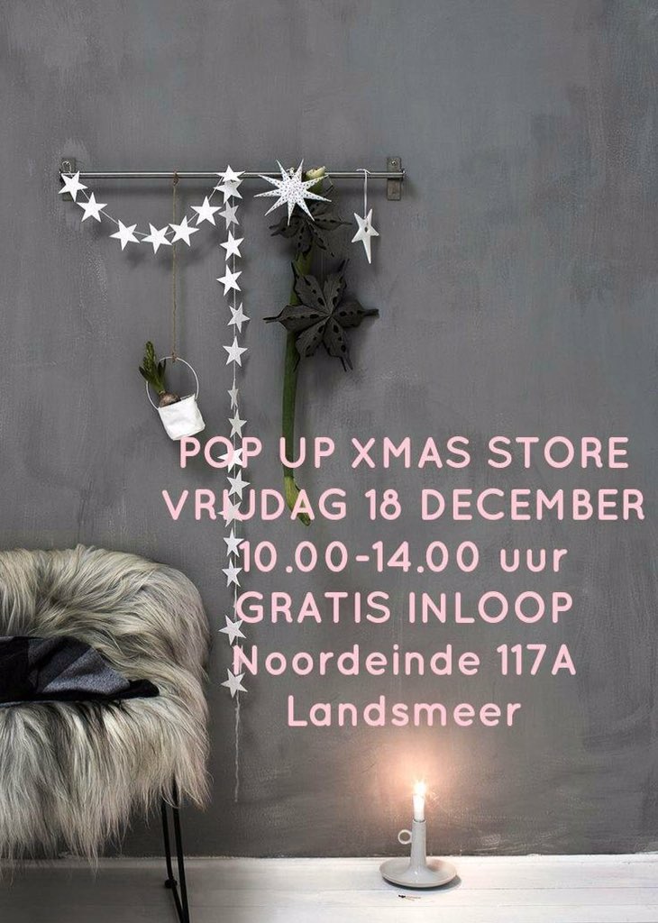 jesskrijvenaar's tweet photo. #popupstores #landsmeer #xmasstore #xmasshop https://t.co/6MObVtQMTz