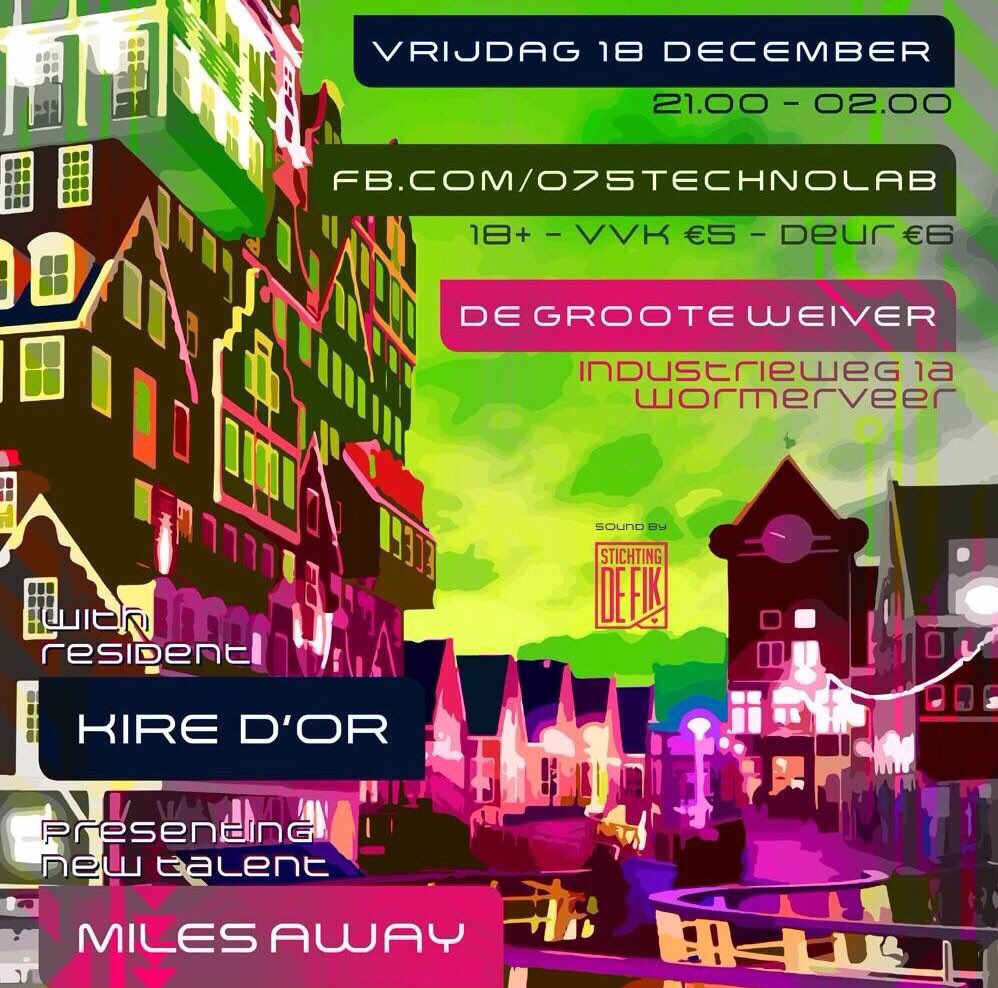 Zie voor meer informatie: facebook.com/075technolab