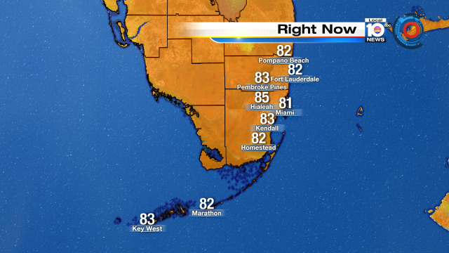 It's warm with temps in the 80s!  Your Weather Authority is expecting a weekend cooldown. https://t.co/PDNIuQ5U4F