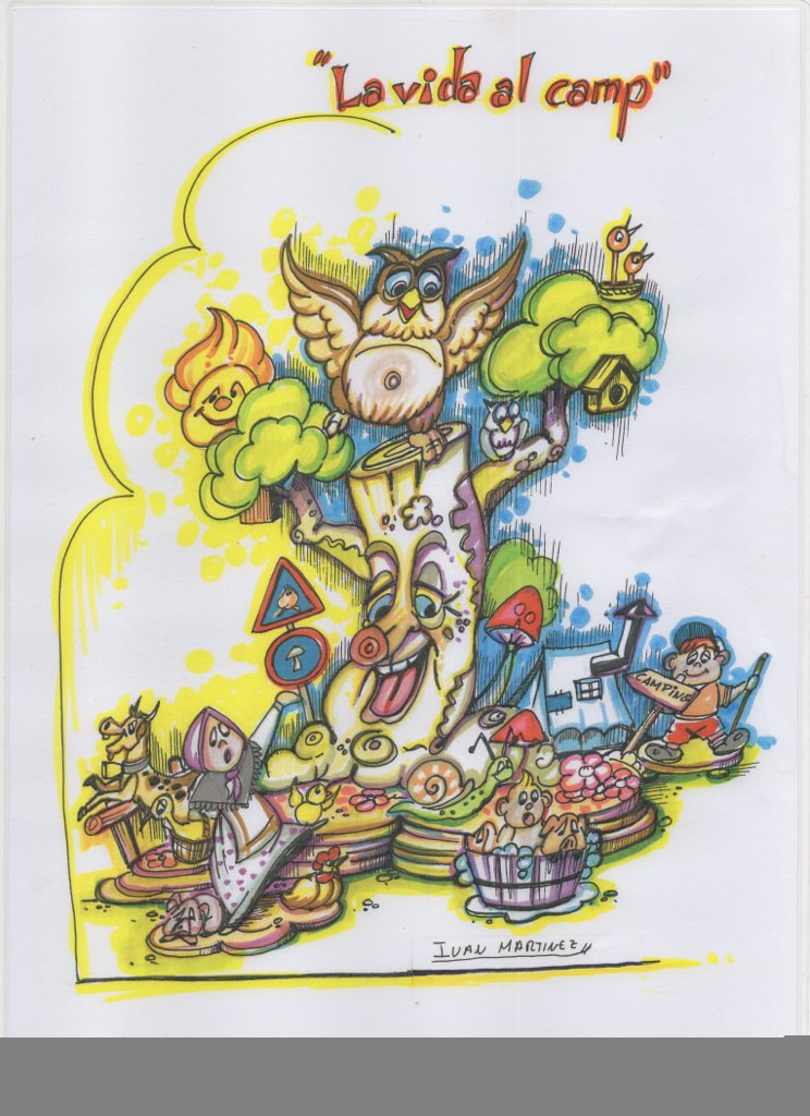 alzira_info's tweet photo. Esbossos dels monuments de la @fallalesbasses 2016.Artiste: Iván Martínez (gran secció 3a - infantil secció 4a) https://t.co/mwpfinYfyA