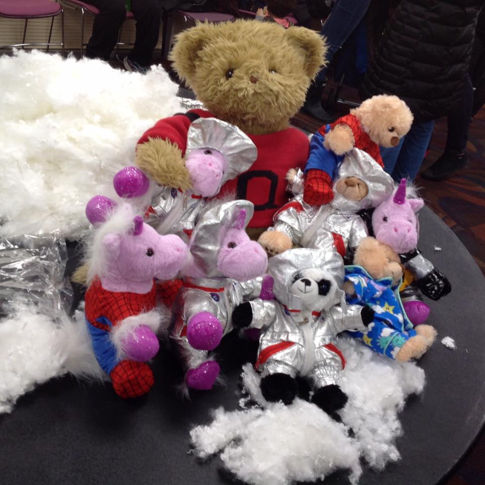 QC_News's tweet photo. #QBear got through finals week w/a little help from his friends at the #QCSA-sponsored @buildabear workshop! #QCFW https://t.co/8vmvBBFUkh