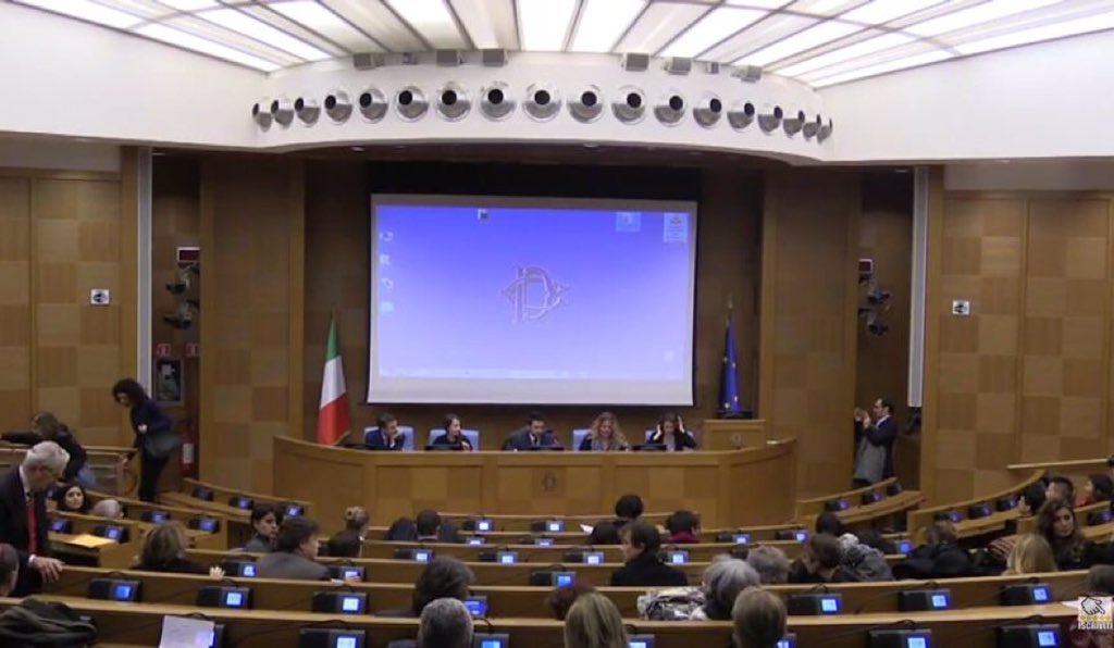 More exciting things for #Cowspiracy : The film was screened at the Italian Parliament yesterday!