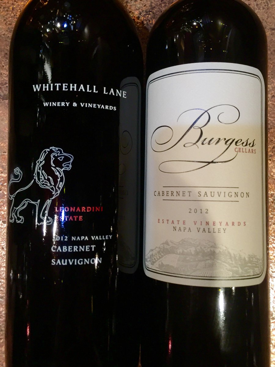 Pennwines's tweet photo. Tasting Whitehall Lane Leonardini Estate Cabernet Sauvignon &amp; Burgess Cellars Cabernet Sauvignon. Join us from 4-7! https://t.co/QkbbdcogfS