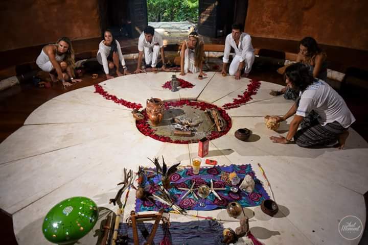 #cacaoceremony on December 25th #playadelcarmen #christmasholidays #rivieramaya #cancun