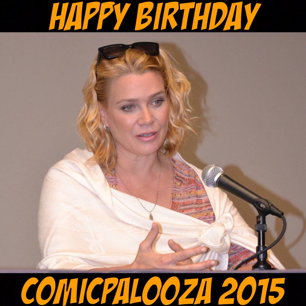 Happy birthday to our 2015 guest Laurie Holden   