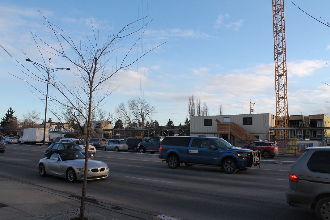 Next time your by Peters Drive in, look next door to see our Hoarding units (Mobile walkways) w/ Offices on top #YYC