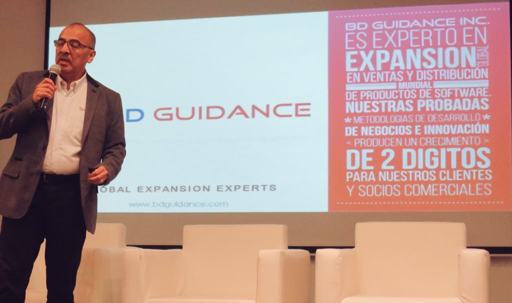 BDGuidance's tweet photo. Presentes en #RetosTI @PROCOLOMBIACO hablando de internacionalización e importancia de negociación @Ministerio_TIC https://t.co/KknFIj7nqO