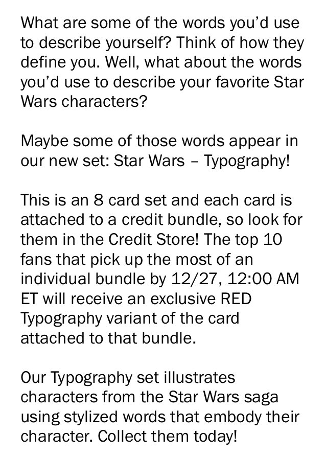 SWCT_info's tweet photo. So typography... Is ALL credit bundles ๐ #SWCT
I haven't spotted specific bundles for these... Have fun... I'm out! https://t.co/7Khk28TYa1