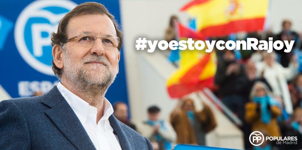 Ante los que usan la violencia para atacar a la democracia #YoEstoyConRajoy