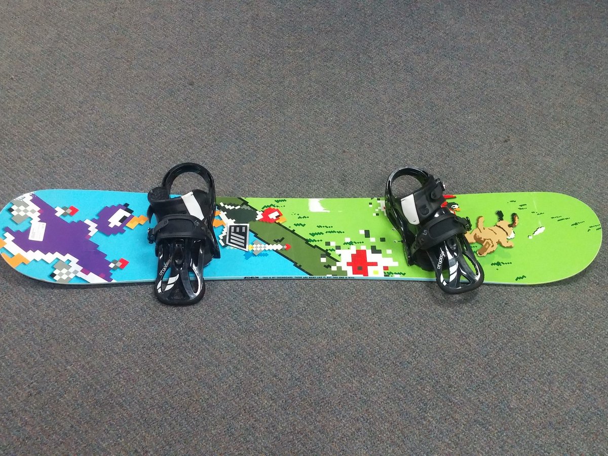 Perioperatieve periode plotseling roterend Buffalo Sports on Twitter: "Echelon Duck Hunt Snowboard/Burton Bindings!  $219.99! One of the coolest boards to come in this year. Great value!  https://t.co/oXvrOUnJ5z" / Twitter