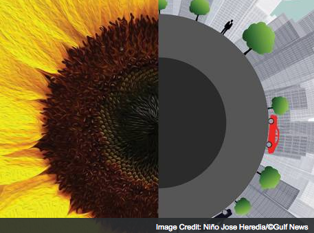 Biomimicry38's tweet photo. Can cities by as high performing &amp; generous as nearby wildlands?@JanineBenyus for @gulf_news https://t.co/ATXPAaHt91 https://t.co/IxwnDGRvV1