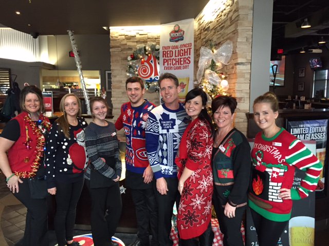 Join us for our ugly Christmas Sweater Party! Free Brownie or Cactus cut for anyone who participates! #uglysweater