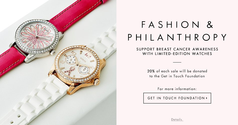 GetInTouch's tweet photo. Looking for a gift that blends Fashion with Philanthropy? Look no further! https://t.co/f8NNcoZXev @GUESS #timetoGIT https://t.co/jXJ5MsLixX