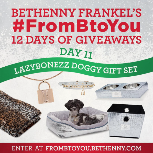 LazyBonezz's tweet photo. Everyone go to https://t.co/XM1EHAXn4P and enter the @Bethenny #FromBtoYou to win an amazing #LazyBonezz prize!! https://t.co/mvRYyX4HnW