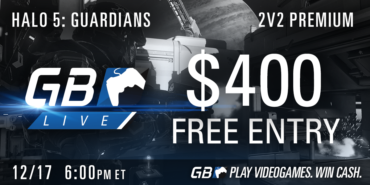 MLG's tweet photo. Tonight's FREE entry &amp; $400 prize pool @Halo 5 #GBLive tournament is open for sign ups! 

https://t.co/0UTFDCMaQL https://t.co/Qe21hAMGaI