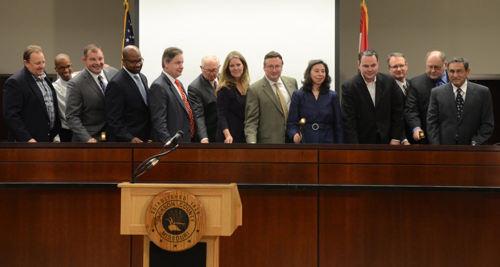 MikeSandersJCE's tweet photo. Thank you to everyone who came out for the reopening of the Eastern Jackson County Courthouse. https://t.co/DOsQFEAbgC