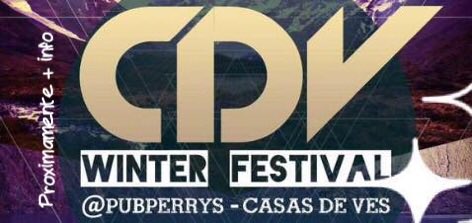 CdvSummerFest's tweet photo. Vuelve el festival de invierno en Casas de Ves !!

Cdv Winter Festival 2016 @ Pub Perrys

Proximamente + info… https://t.co/Ugi0OJwGP1