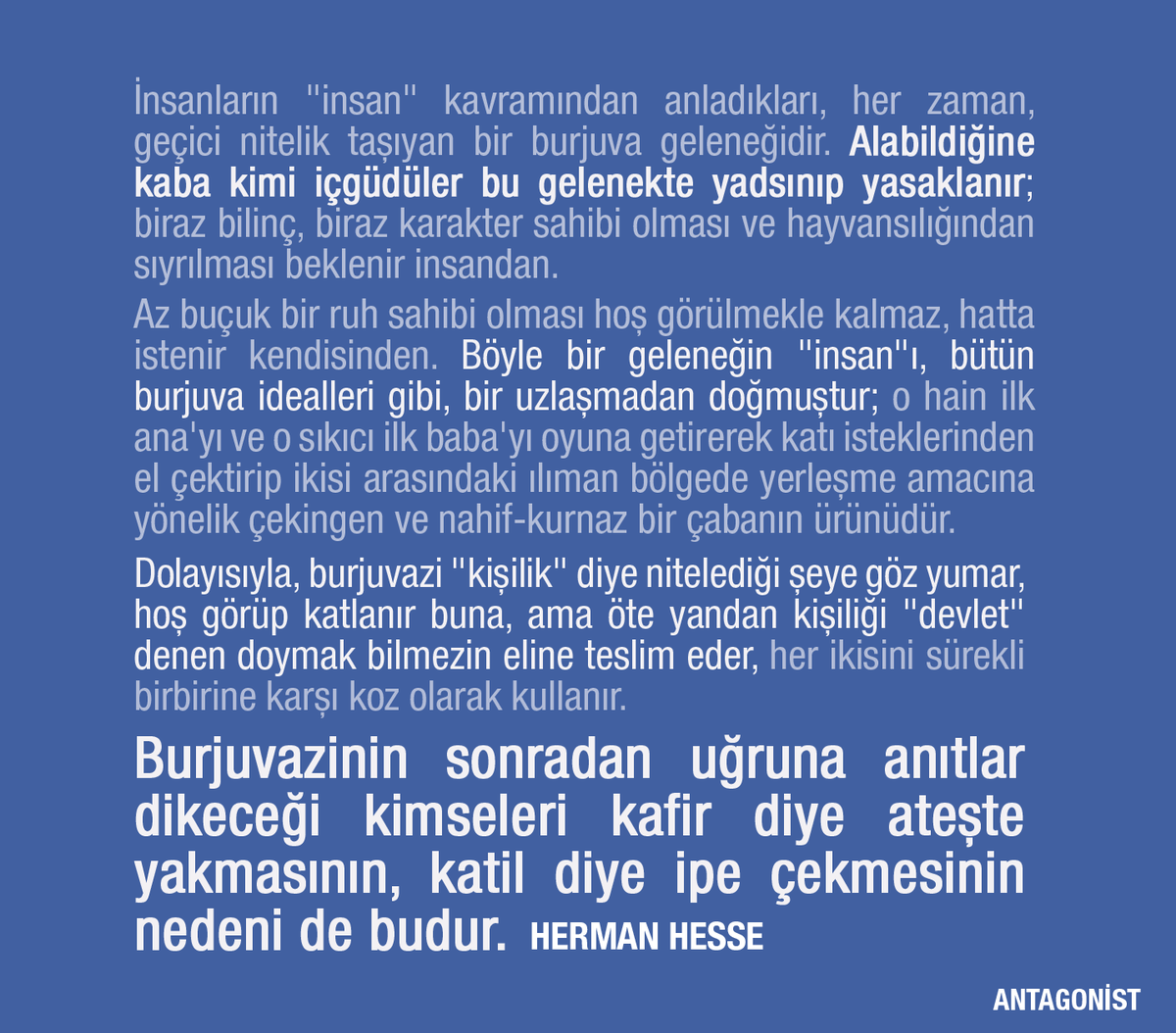 karsiadam's tweet photo. Burjuvazi kişilik diye nitelediği şeye göz yumar, hoş görüp katlanır buna... https://t.co/NZEAJOH48z