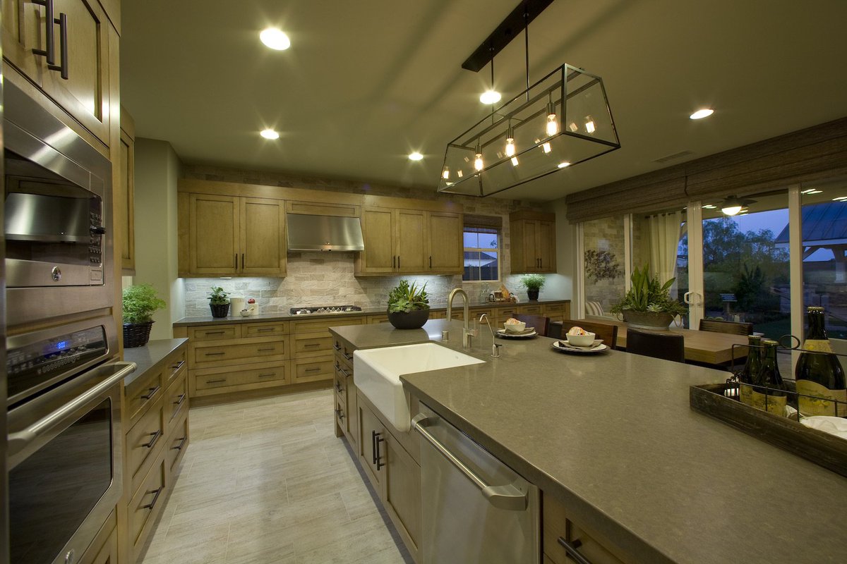 Enjoy great company and conversation in your #gourmet #kitchen bit.ly/1S6ZlWQ.