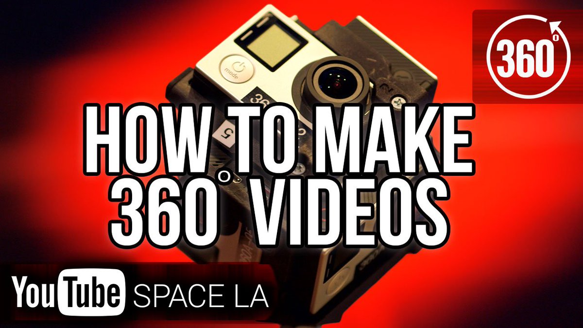 YouTubeSpaceLA's tweet photo. Want to know how YOU can make 360° videos? We made tutorials that walk through every step!: https://t.co/PHo0XxRUPV https://t.co/9P9ZiI71Bp