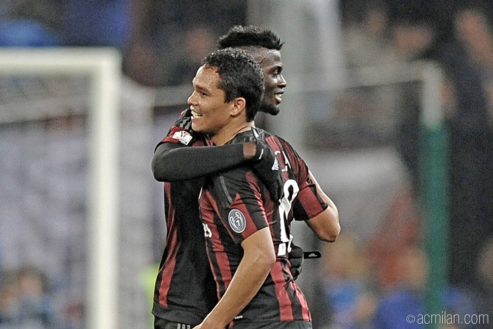acmilan's tweet photo. .@MBaye9Niang and @carlos7bacca were unstoppable tonight. We qualified to the #TimCup quarterfinals! #SampdoriaMilan https://t.co/dft0GR7R49