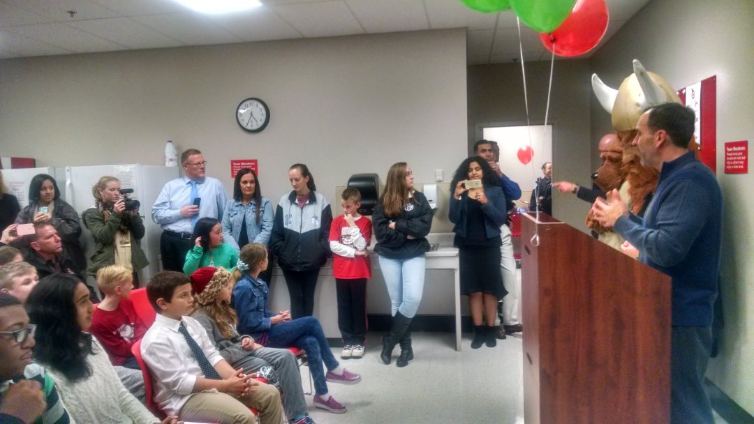 @jerryjellig  addressing kids and parents at Heroes and Helpers