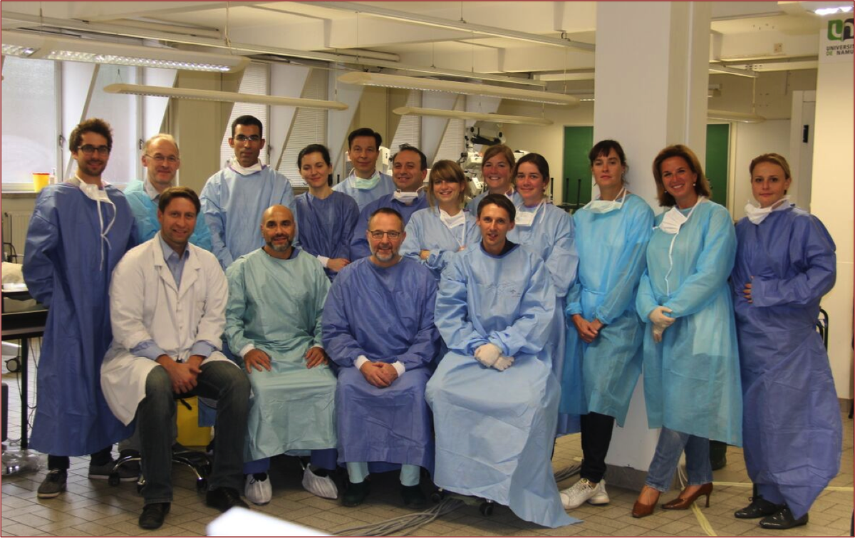 IWGEES_EES's tweet photo. 2nd Endoscopic Ear Dissection Course in Namur, Belgium in September 2015 (next one is September 2016). https://t.co/J0zkIArV5W