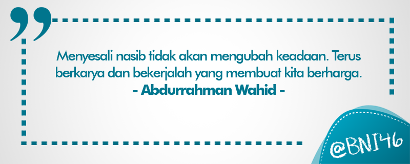 RT <a href="/BNI46/">BNI</a>: Selamat pagi dan selamat beraktivitas :) #BNIQuotes ow.ly/VP5pF