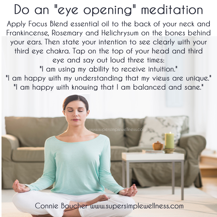 supersimple1's tweet photo. Do an "#eye #opening" #meditation: Apply #FocusBlend #essentialoil to the back of your #neck #chakra https://t.co/nN6cWWmlt0