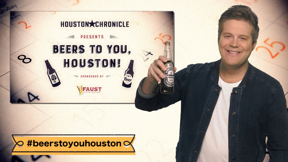 HoustonChron's tweet photo. 4 must try beers this holiday season! https://t.co/fq9e4dMrZ7 [video] #BeersToYou w/@MCallahanTV #FaustDistributing https://t.co/Qt0hXgGRY0