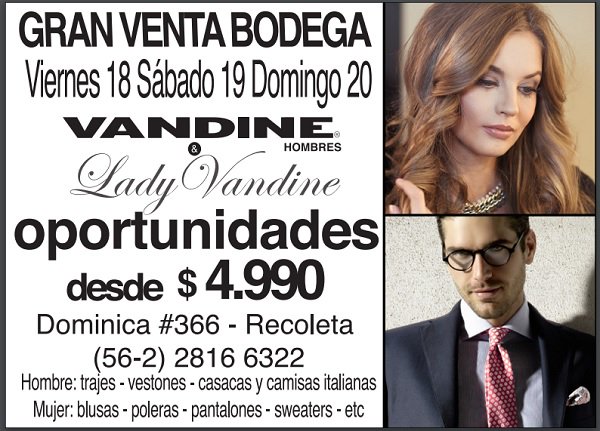 Venta #Navidad OUTLET DOMINICA 18 19 20 Dic. #Metro CerroBlco <a href="/Muni_Recoleta/">Municipalidad de Recoleta</a> @Patronato <a href="/lun/">Las Últimas Noticias</a> <a href="/DonDatos/">Publicidad Chile</a> @DonDateador