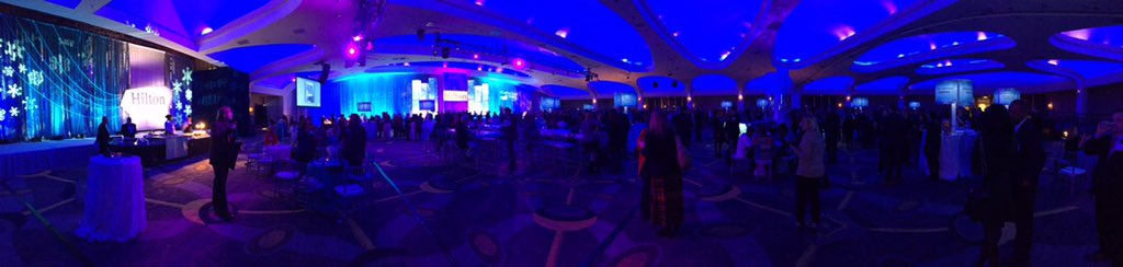 #HiltonWinterfest in the round