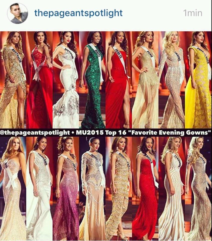 Photos from 2015 Miss Universe Contestants in Evening Gowns - Page 2