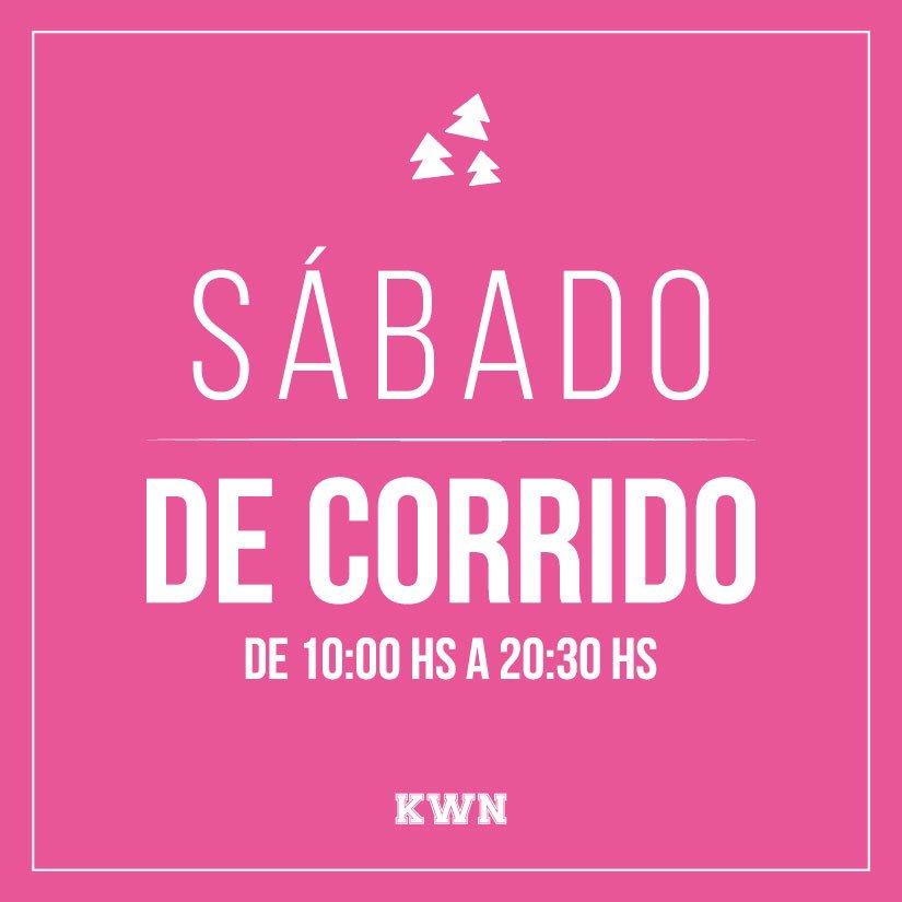 🎄🎄🎄SABADO 19/DIC ABIERTO DE CORRIDO.
 De 10:00hs a 20:30hs.