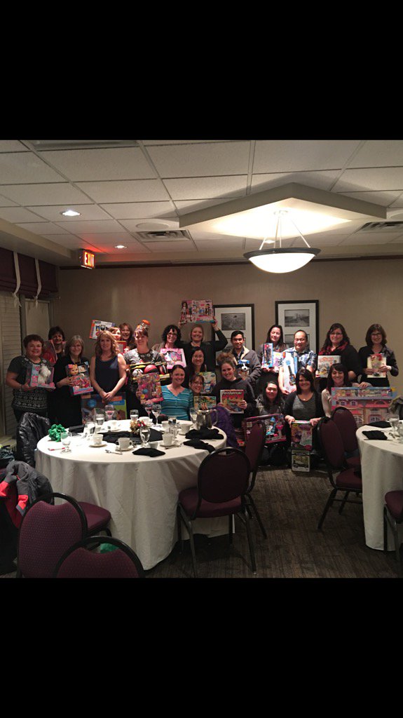 _StBens's tweet photo. Staff gift giving to brighten a child's Christmas this year. @STARCatholic #santaanonymous https://t.co/BpWXiuvNDY