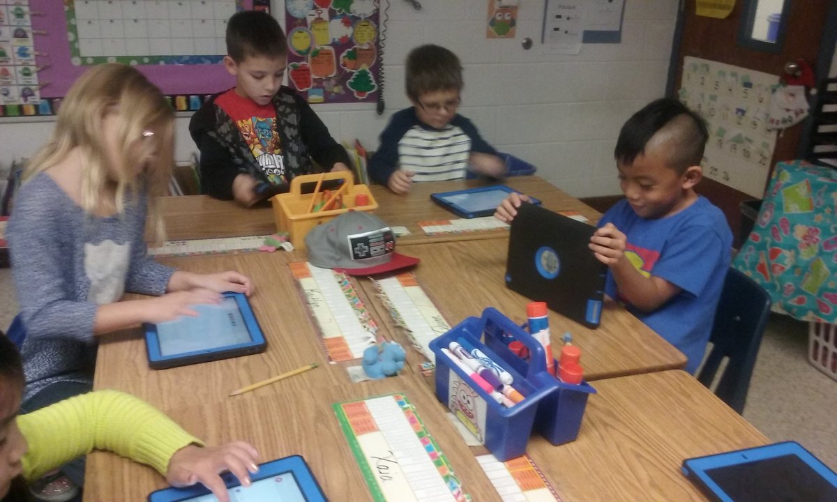 sjesposi's tweet photo. 2nd grade created word problems in Educreations &amp; classmates solved them https://t.co/GIBOKd8li6