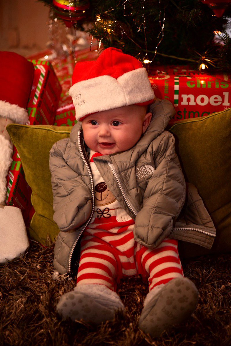 peta's tweet photo. One of our tiniest PETA members in her fave present: a #DownFree Thermoball jacket from @thenorthface 🎁 https://t.co/oz0AcPtU1n