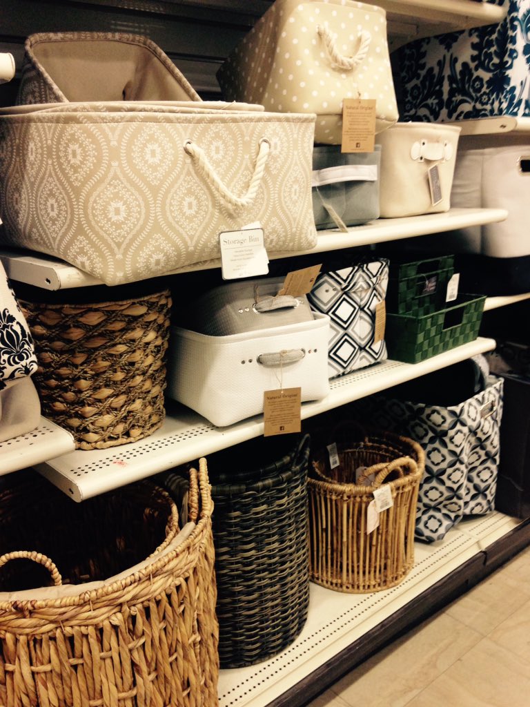 Love Shopping for baskets! #designed4organizing #homesense #winners #declutter #houseandhome #storagesolutions