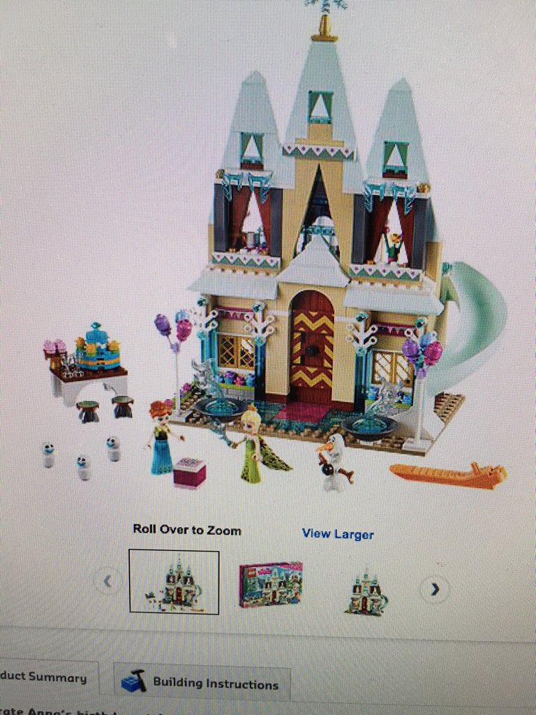 New #lego #frozen arendelle castle coming 2016. Lots of new Lego sets announced 👍😄😄 #followback